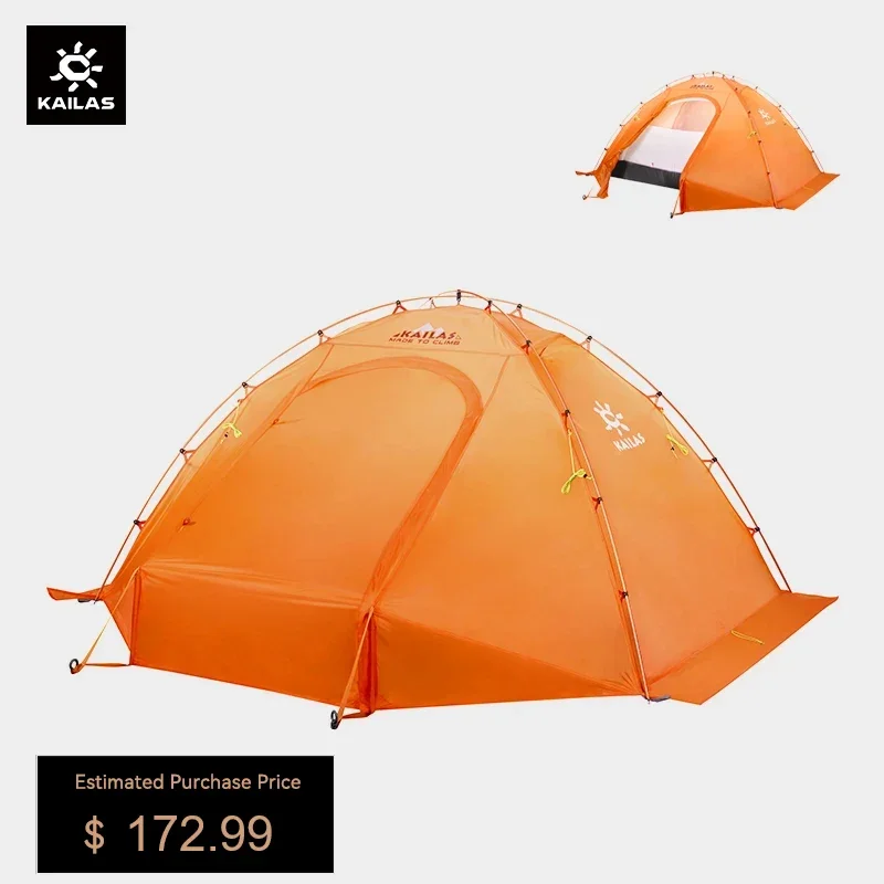 KAILAS GOBI II Professional Hiking Tent Ultralight 2 People Double Layer Waterproof Survival Outdoor Camping Tents KT2303107