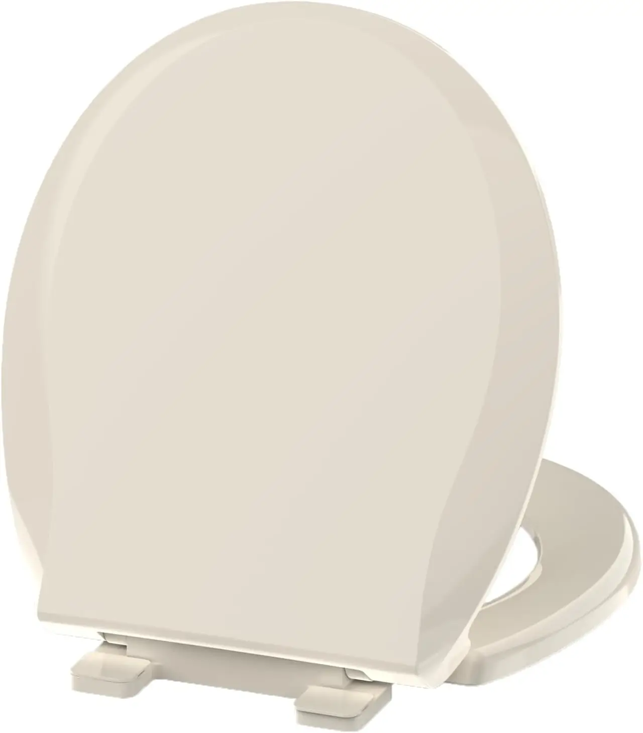 

Round Toilet Seat Almond, Toilet Seat 16.5 inch Soft Close, Premium PP Material Easy Clean, B2B Available, Elegant Design, Almon