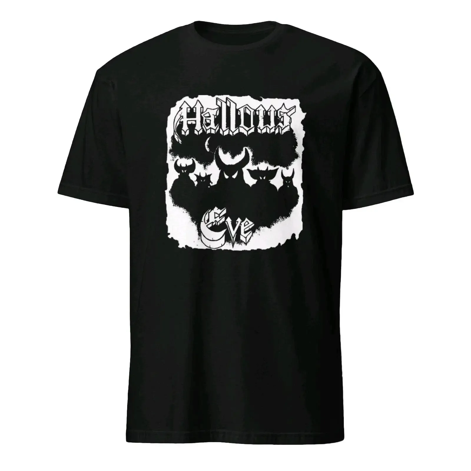 HALLOWS EVE Demon T Shirt Thrash Metal S 3XL NEW vintage Washed homme Slightly Unisex graphic Breathable fashion Stretched