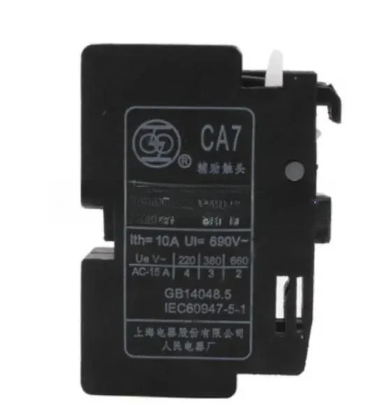 4 قطعة قواطع التيار المتردد الاتصال المساعد CA7-10 عادة الاتصال المفتوح F7 مع CDC1 NC3 CJX8