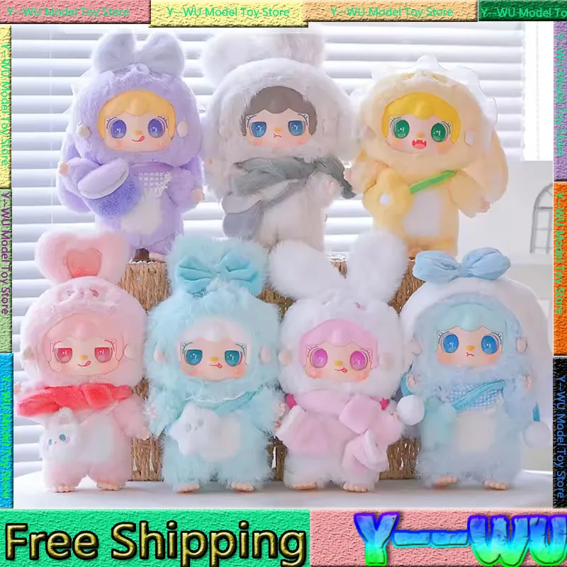 Genuine Yooki Warm Rabbit Series Blind Box Oxygen 3rd Generation Mystery Box Cute Model Doll Kawaii Decor Home Ornament Custom