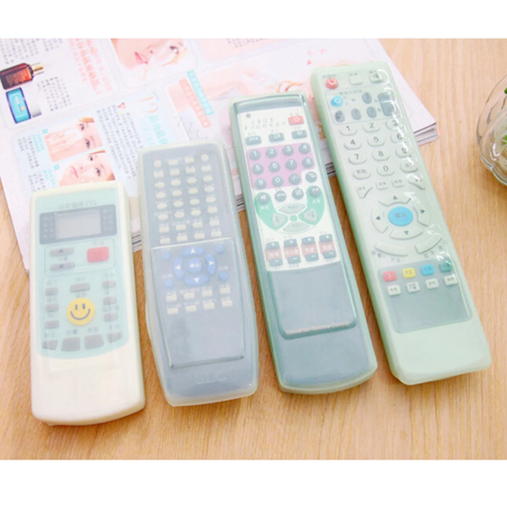 

Premium Remote Controller Case Protector Microwave Transparent Flexible Silicone Protective Cover Access Case