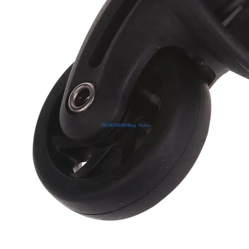 

63HC 2Pcs Trolley Caster Replacement Suitcase Luggage Box Single Row