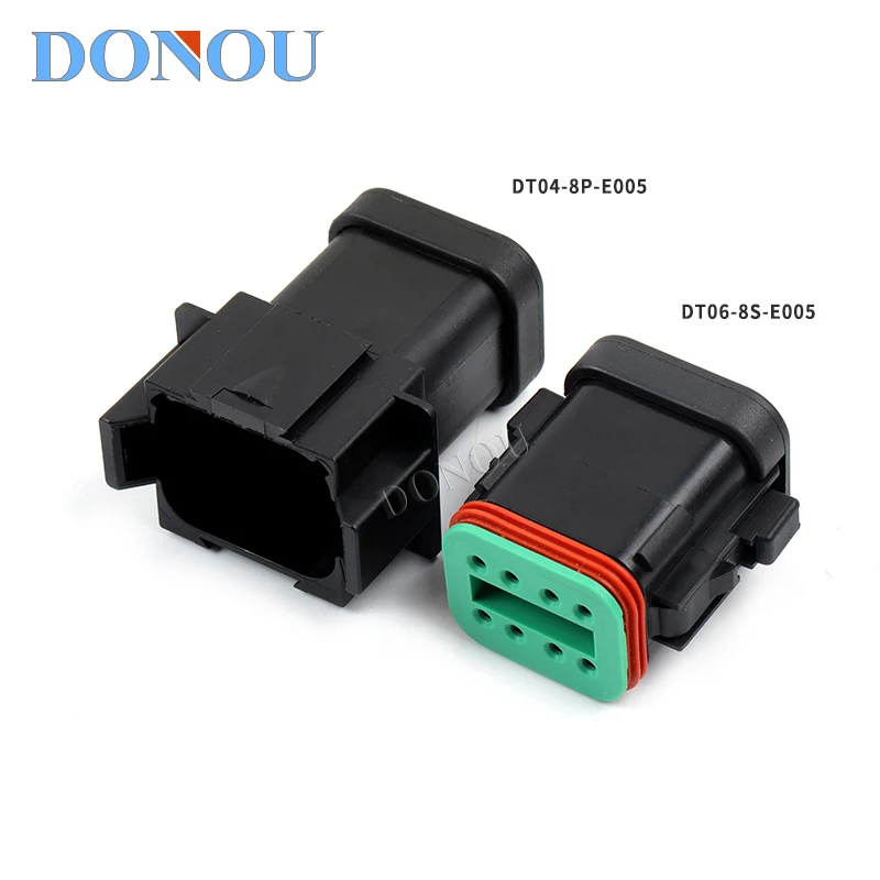 DT06-8S-E005 Automotive Engineering Waterproof connector Connector Male bus harness plug DT04-8P-E005