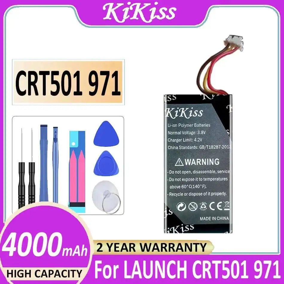 

For Launch CRT501 971 4000Mah High Capacity Long-Lasting Automotive Diagnostic Equipment Battery