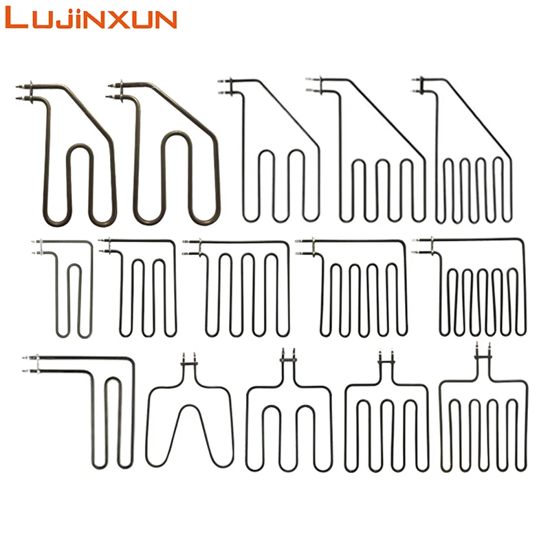 LUJINXUN 220V Sauna Furnace Heating Element Dry Burning Tube Green 304SS Replacement  Element for Sauna Room 1pc