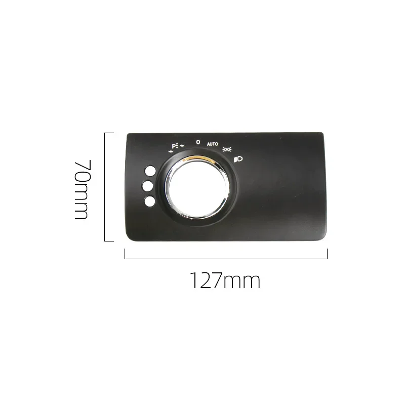 For Mercedes Benz ML GL W164 X164 300 350 450 500 Car Interior Headlight Switch Panel Trim Genuine Style Direct Fit Replacement