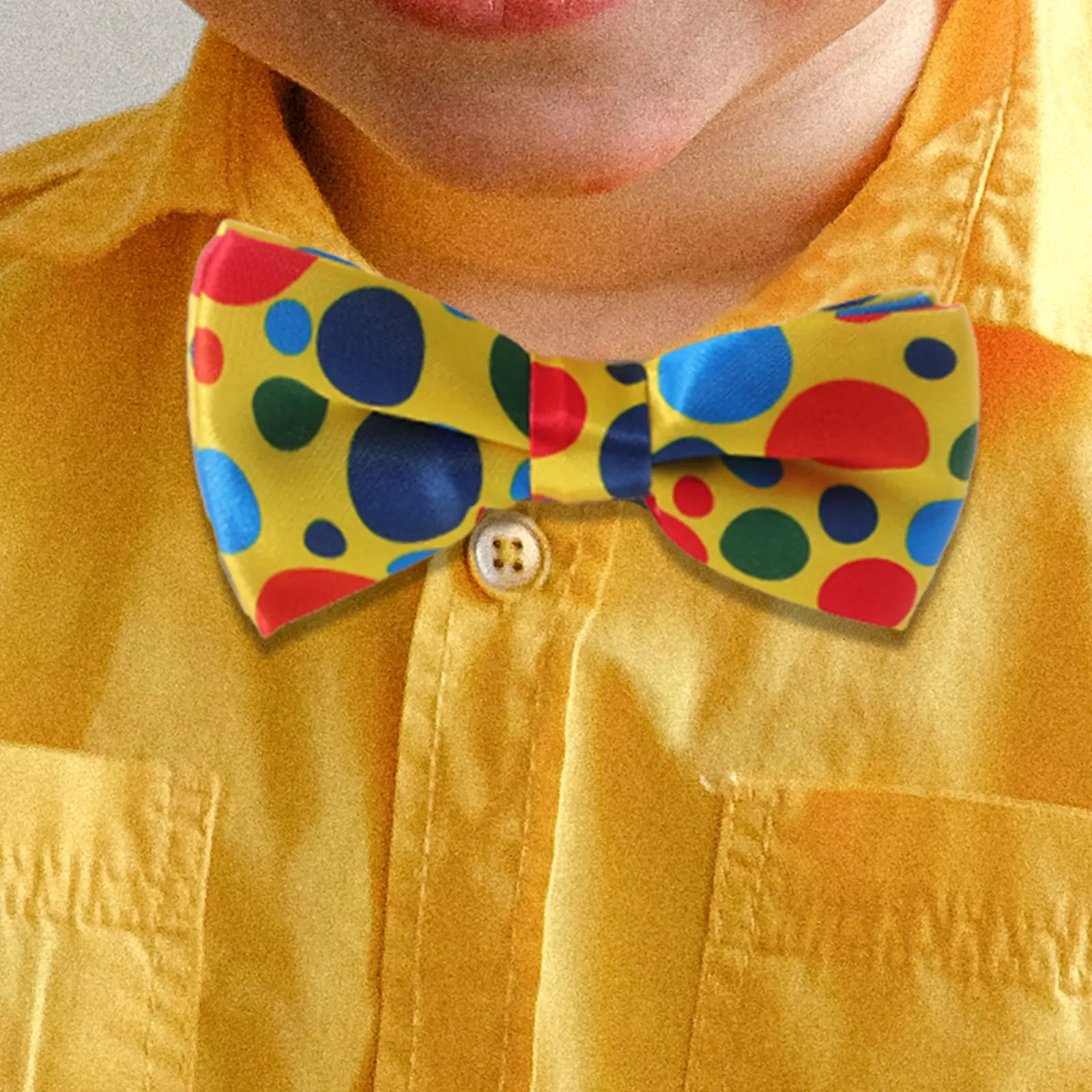 

Набор детских аксессуаров: галстук-бабочка и подтяжки в горошек для костюма клоуна, для Хэллоуина, косплея, фотосессий