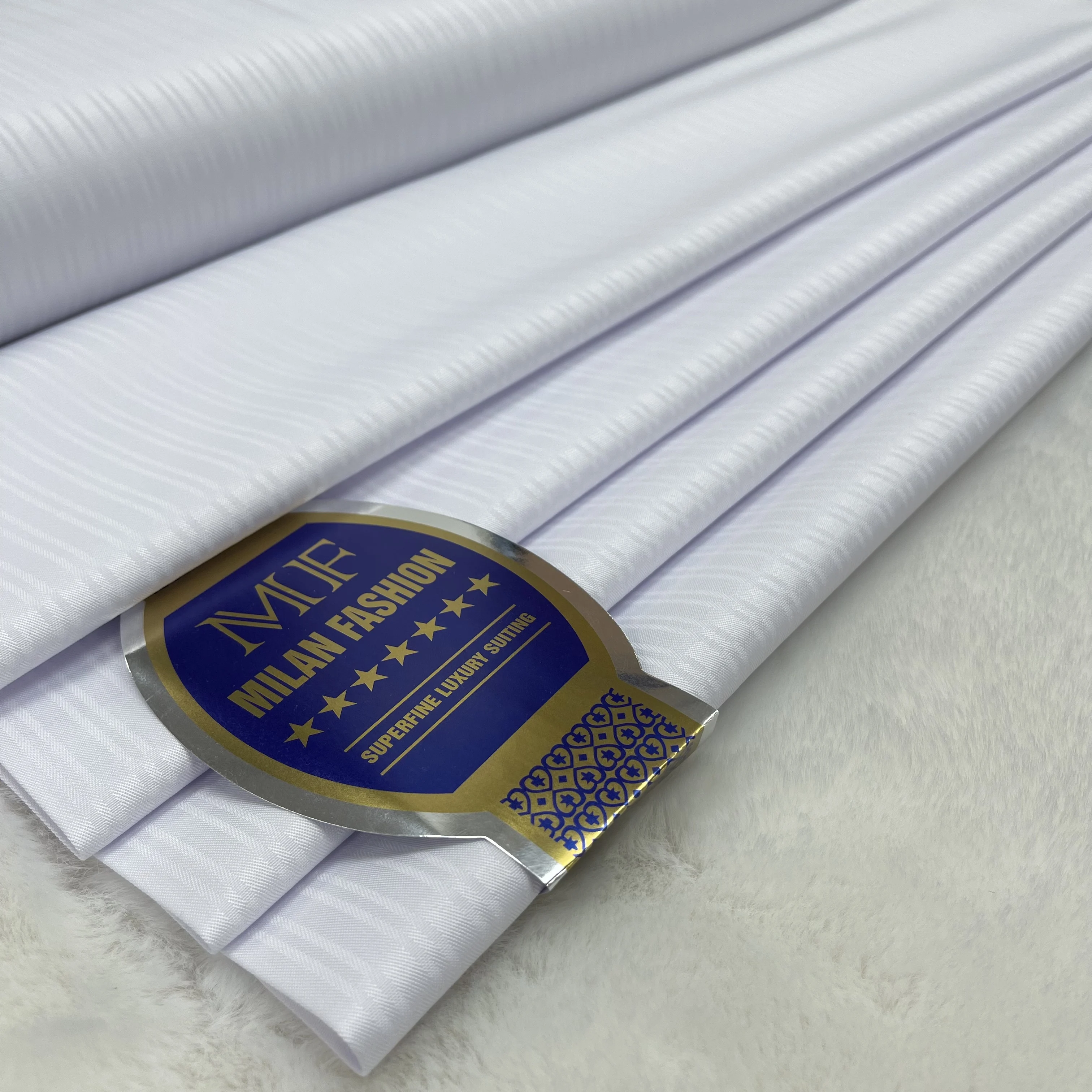 

New Atiku Fabric For Men 2025 TR Cotton Swiss Voile Lace In Switzerland Nigerian Embroidered Wedding Fabric High Quality