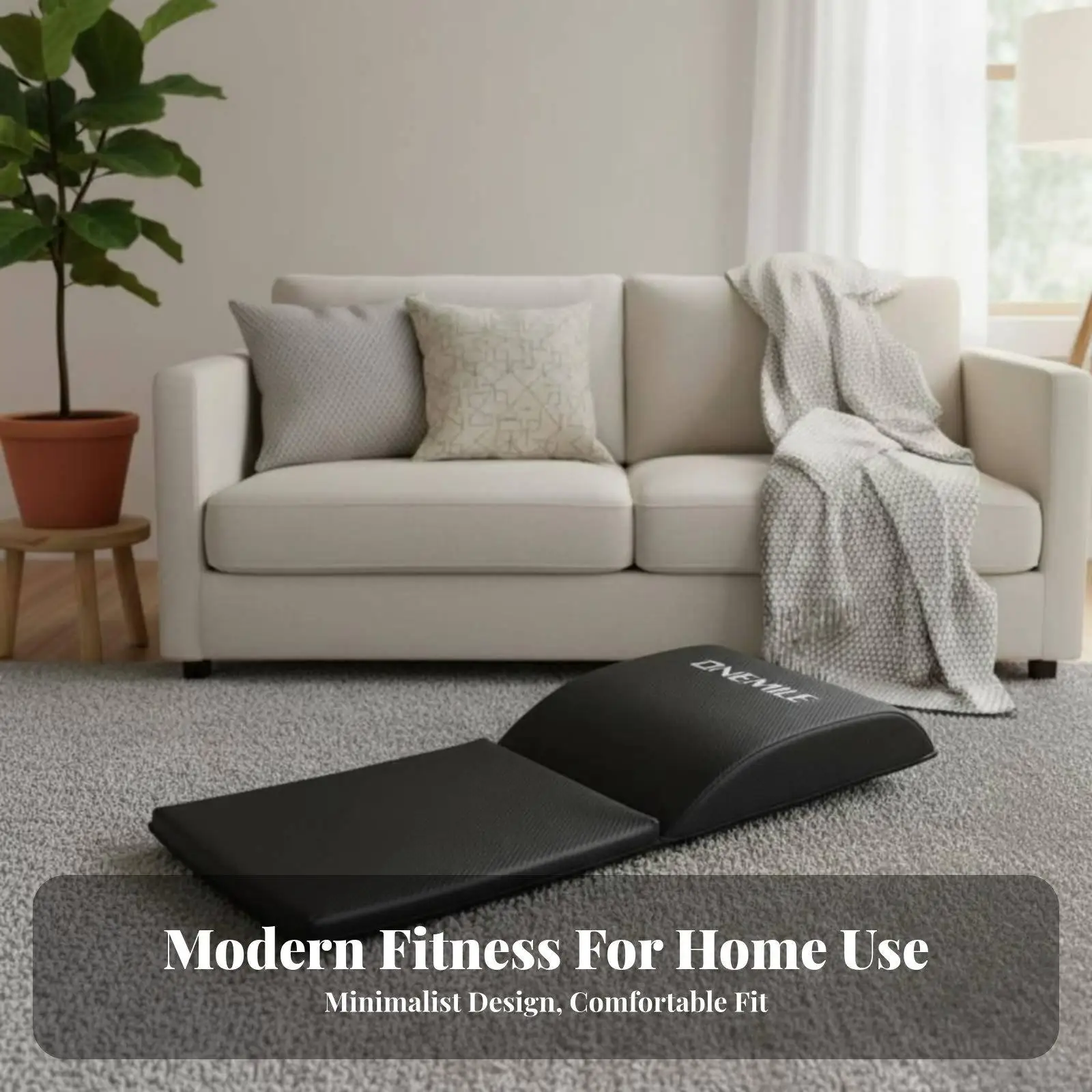 Oblique Isolation Abdominal Trainer Foam Support Mat Fitness Equipment for Home Floor Exercises view 5