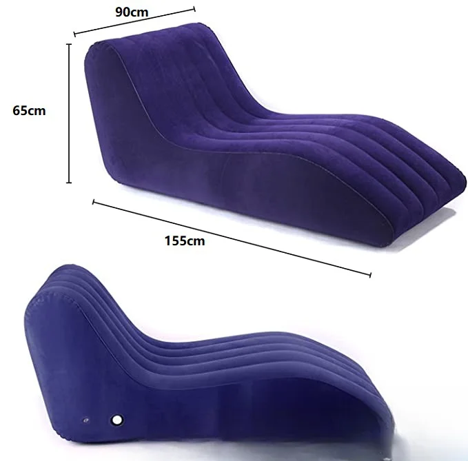 

Portable Inflatable Sofa Lazy Leisure Chair, Suitable for Indoor Living Room Bedroom Outdoor Travel Camping Picnic