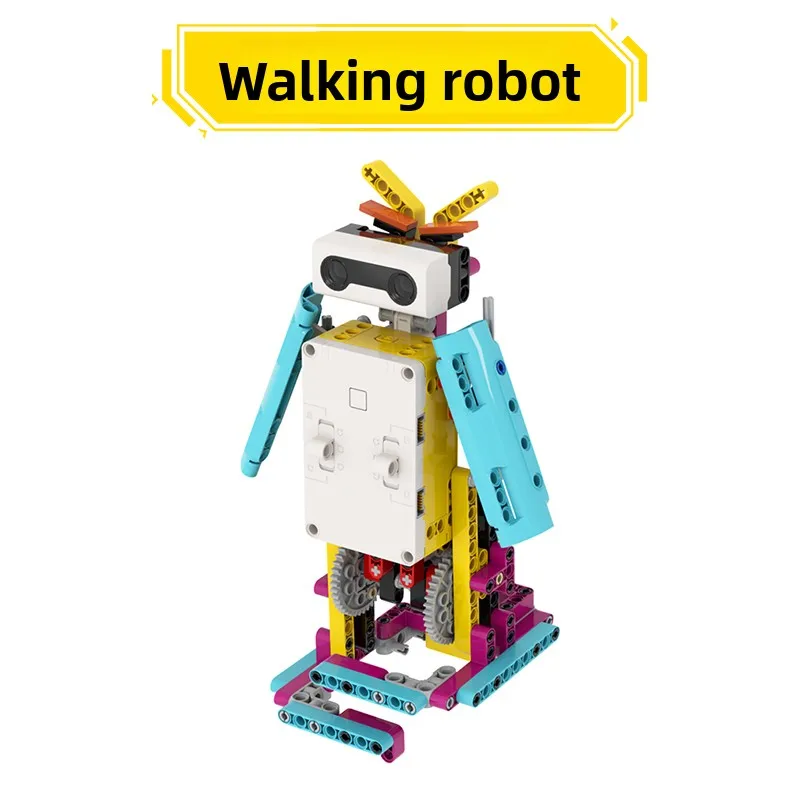 STEM45678 piezas técnicas programación multitecnología estudiante educativo aprender bloques de construcción función de potencia conjunto para niños juguete