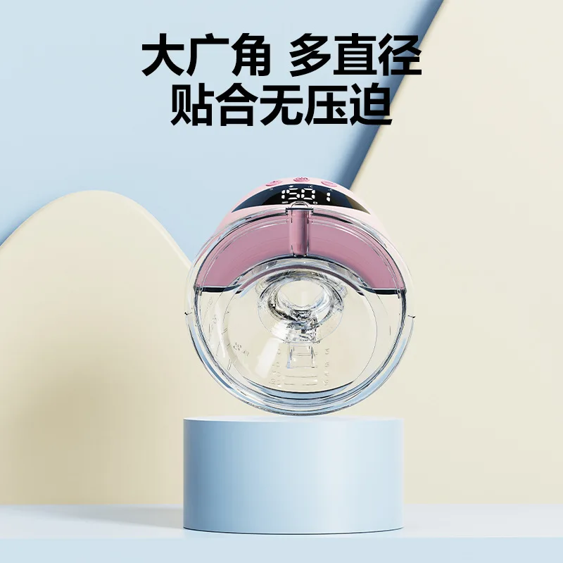 Hands-Free Wearable Electric Breast Pump, Rechargeable & Quiet with 3 Suction Modes for Single/Double Milk Expression
