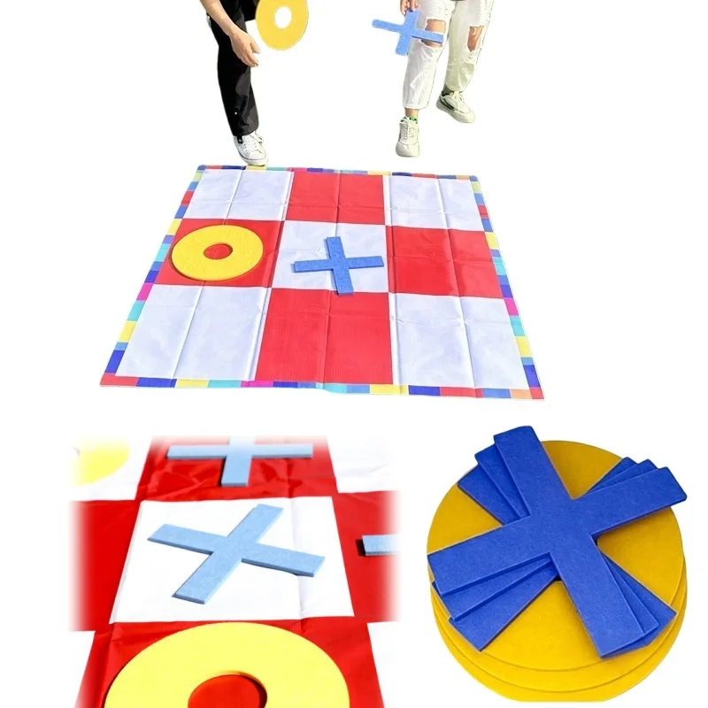 XO Schach Outdoor Indoor Spielzeug Interaktion Freizeit Sport Gruppe Team Gebäude Spiele Für Kinder Erwachsene Karneval Spiele Party Favor