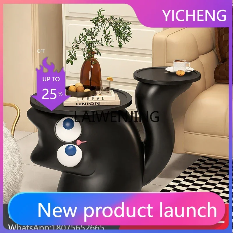 LYY  cute kitten cat floor ornament large decorative creative cartoon coffee table