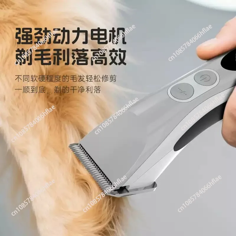 Shernbao Wireless Pet Grooming Kit, Adjustable Speed Low Noise Dog Dryer & Large Power Hair Clipper for Puppies