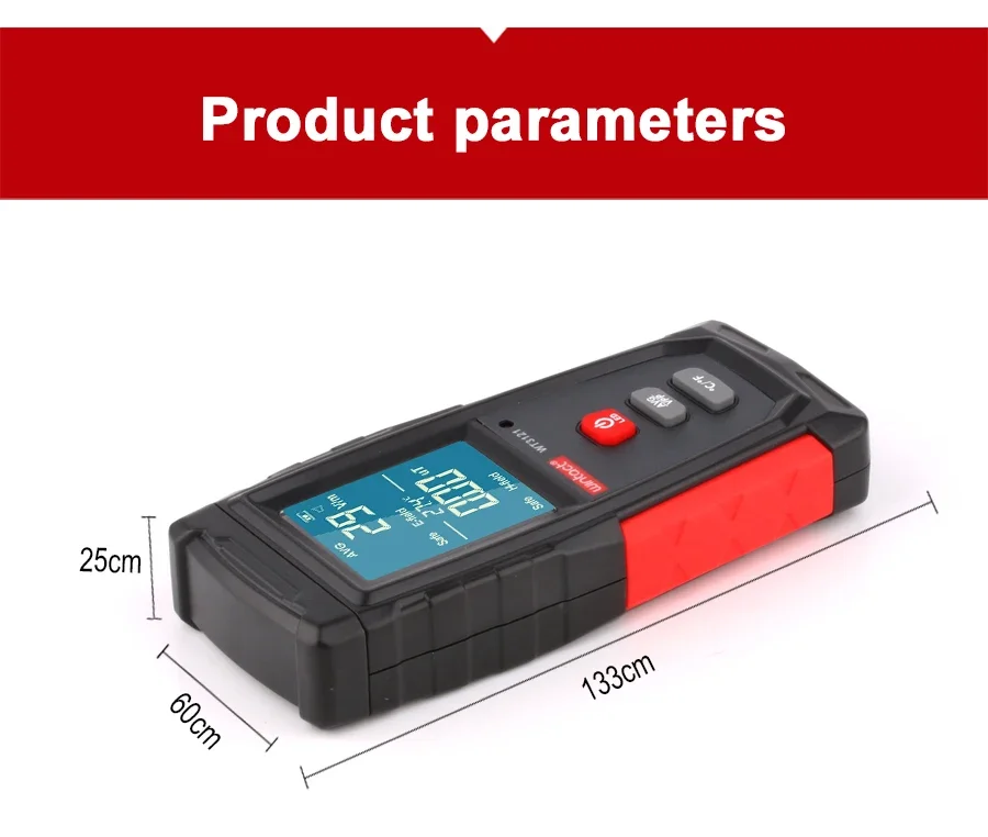 WT3121 Handheld EMF Meter LCD Digital Electromagnetic Radiation Tester Electric Field Electron Magnetic Field Dosimeter Detector