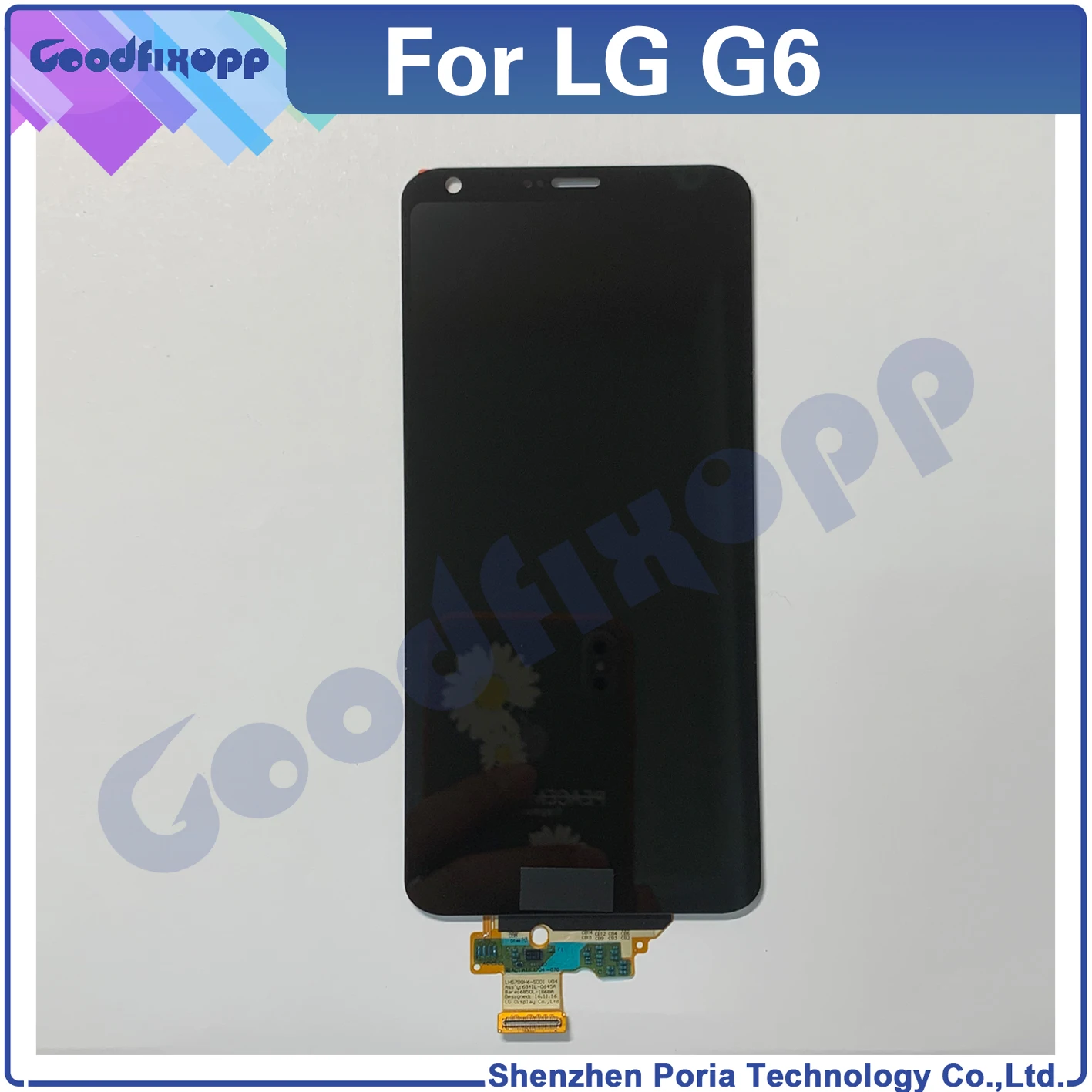 For Lg G6 H870 H870DS H872 Lcd Screen Display With Touch Glass Digitizer Frame Assembly Full set With Frame