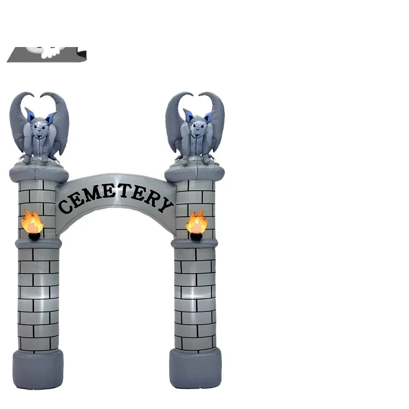 

Halloween garden layout props, party supplies, luminous door ornaments, Halloween inflatable molds