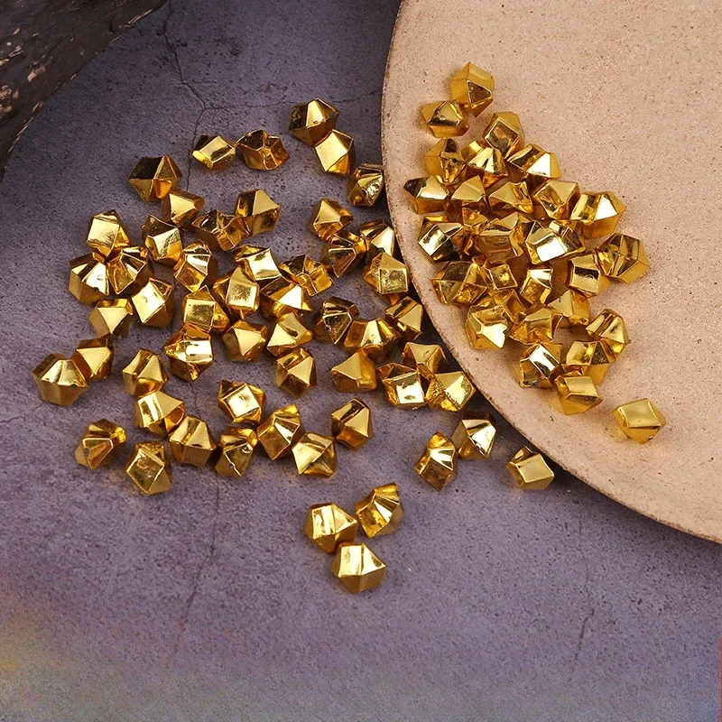 Camal 100 Stück 11 x 14 mm gemischte Farben, Acryl-Edelsteine, Diamant für DIY-Spielzeug, Aquarium, Vase, Aquarium, Veranstaltungsort, Hochzeit, Zuhause, Party, Dekoration