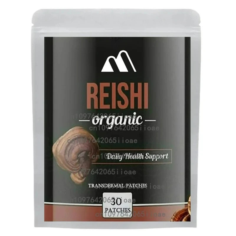 

30 Patches Organic Reishi Mushroom Transdermal Patches - 100% Pure