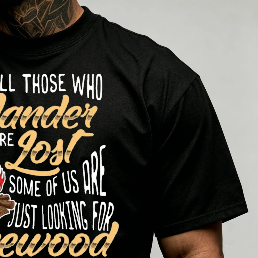 Camiseta masculina com estampa - Outdoor Adventure Quotes Short avaliação e preço