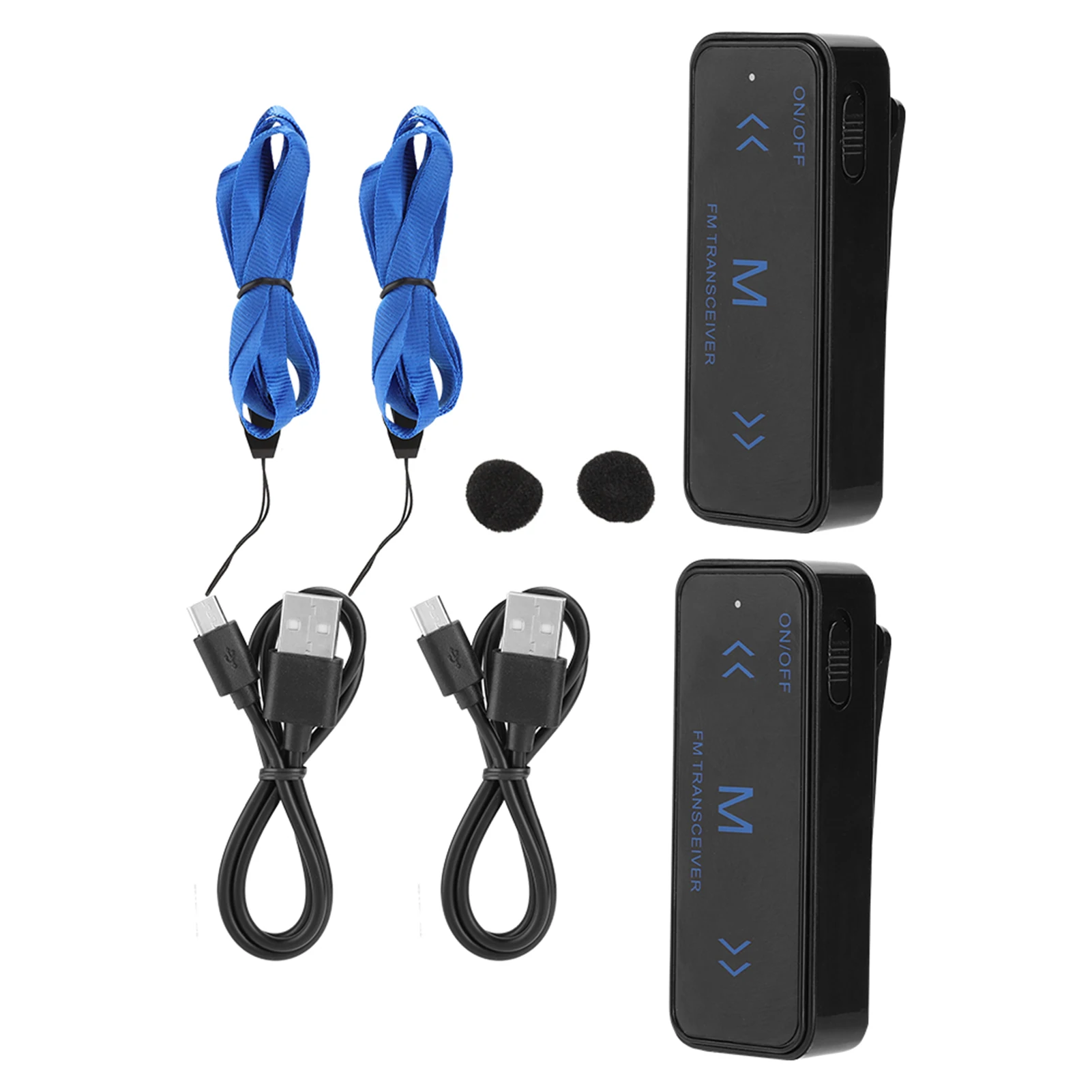 protable-2-個ミニトランシーバービジネスインターホン-2-ウェイ電子無線インターホン-1‑3km-通信距離耐久性あり