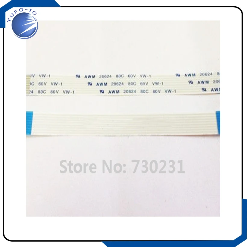 Free Shipping 10 pcs FFC FPC 26-pin 0.5mm Pitch Ribbon Flat Cable Wire 20cm Long Homonymous AK