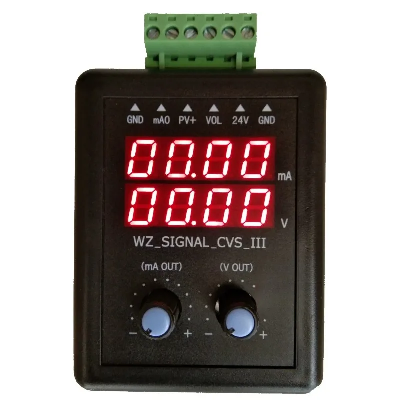 4-20mA signal generator 24V current and voltage transmitter calibrator signal source 0-10V constant current source simulation