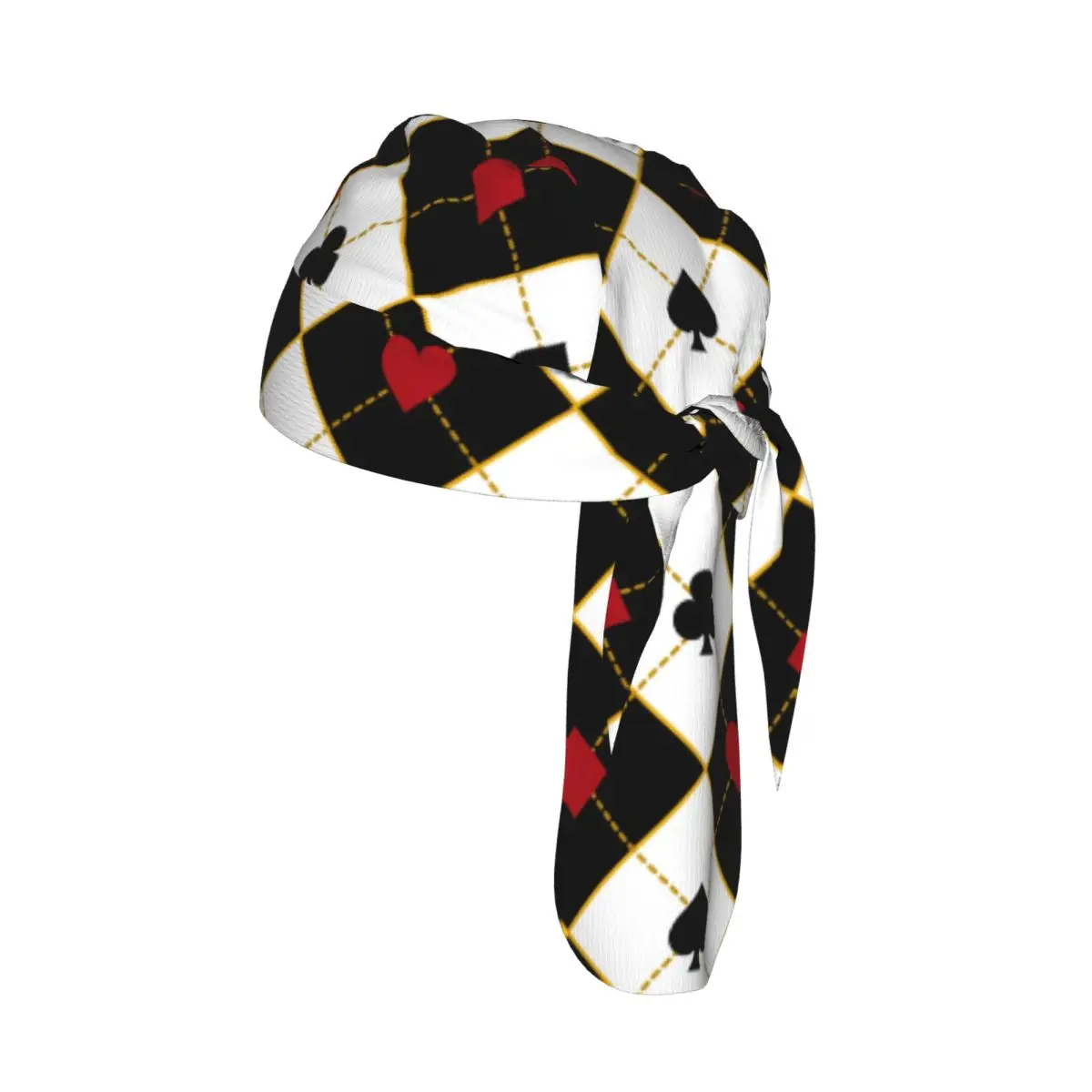 

Quick-drying Bandana Sun Protection Headscarf Card Suits Royal Poker Sport Running Cycling Cap