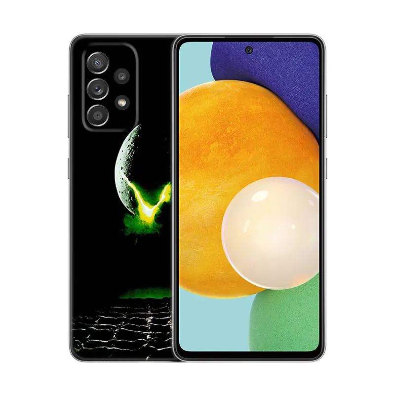 Scary Alien Phone Case For Samsung Galaxy A21 A30 A50 A52 S A13 A22 A32 4G A23 A33 A53 A73 5G A12 A31 A51 A70 A71 A72 Soft Cover