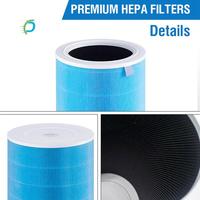 A20Q-For Xiaomi Mi Air Purifier Filter For Xiaomi Purifier Mijia 2 2C 2H 2S 3 3C 3H Pro Air Filter Carbon HEPA Replacement