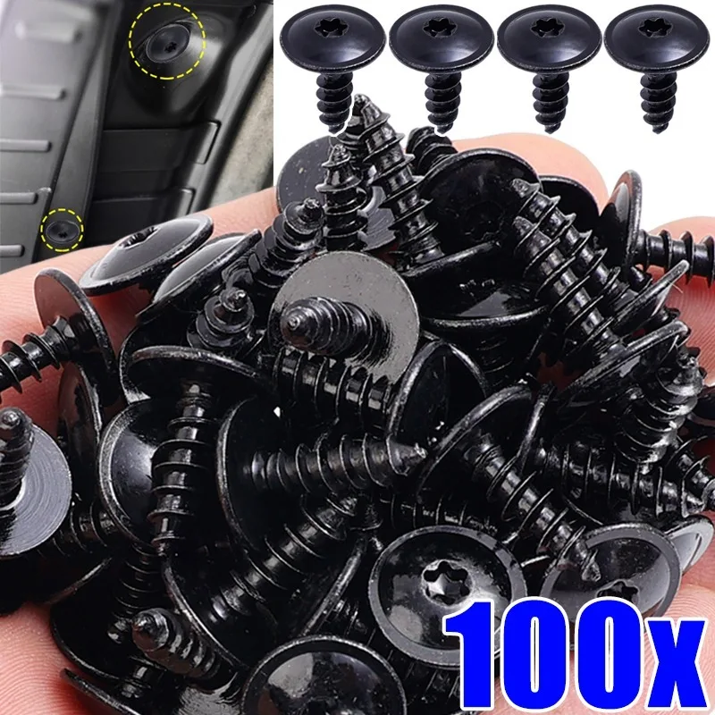Karosserieschrauben 19 x 14 mm selbstschneidende Metallschrauben N 90974701   Auto Kotflügel Radlauf Stoßstange Befestigung für Volkswagen Porsche Audi