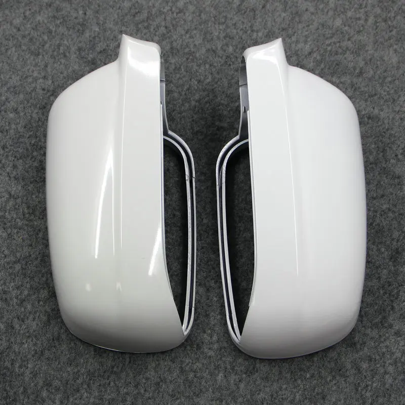 For Passat B5 Bora Golf 4 MK4 Exterior mirror housing Rear view mirror cover white