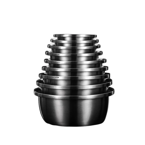 

Thickened 316L stainless steel basin, food grade, household, drain vegetable basin set