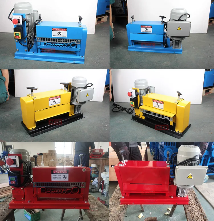 Máquinas de descascar cobre de fio residual/máquina de descascar cabos de fio residual/máquina de descascar cabos usada