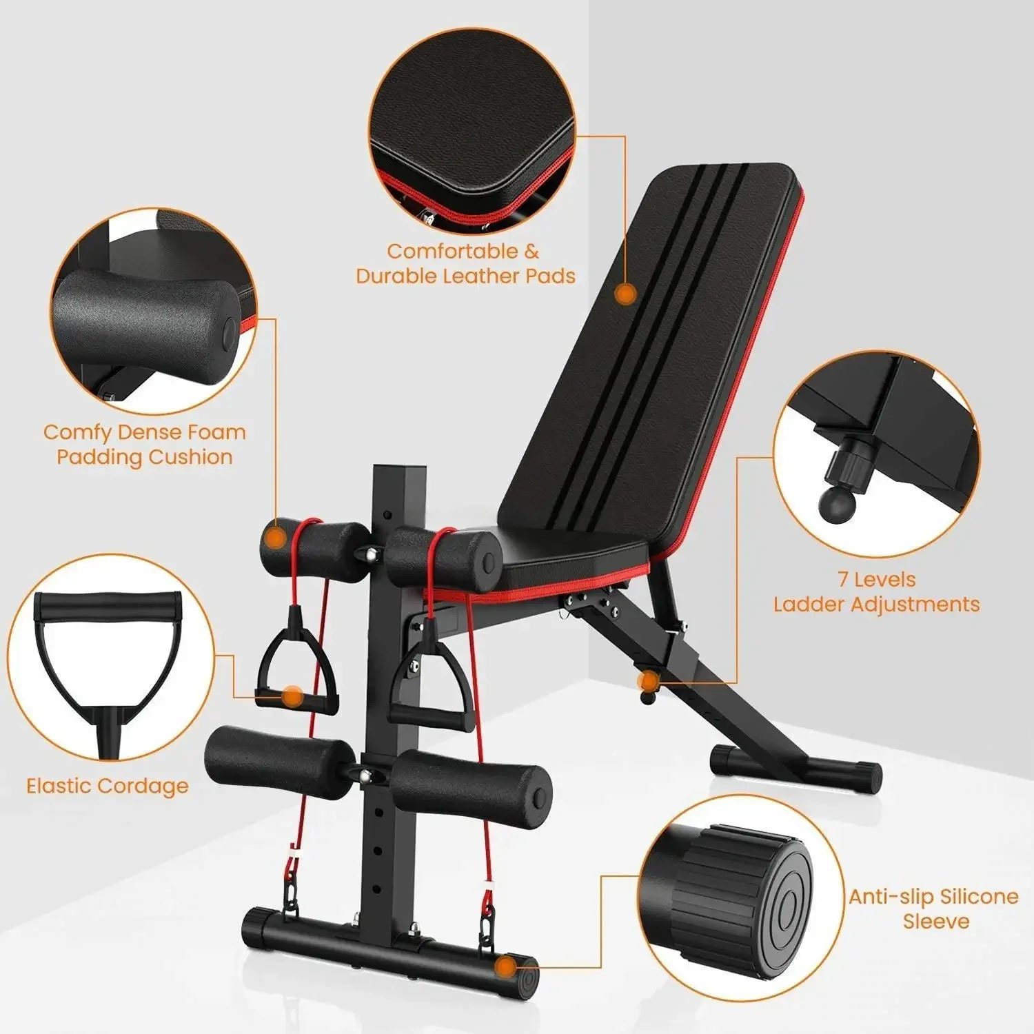 Hot Sales Commercial Adjustable dumbbell bench 25 in 1 Home Training Gym Weight Bench Workout Incline Multiy dumbbell bench