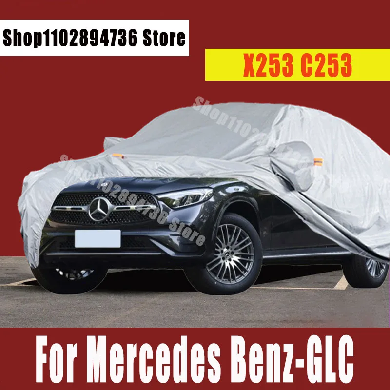 

For Mercedes Benz-GLC-SUV X253 C253 Car Covers Dust Rain Snow Protective Auto Protective cover