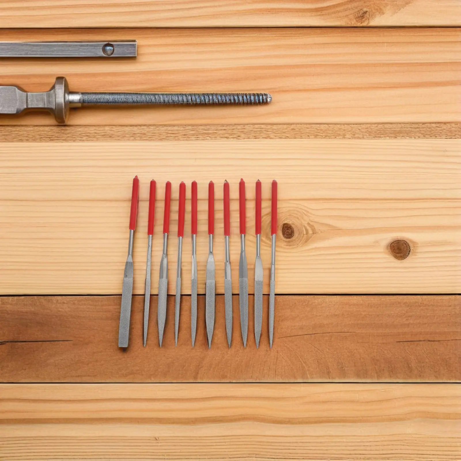 

Набор из 10 миниатюрных напильников: прецизионные металлические ручные инструменты для детальной обработки и сглаживания, малый набор напильников для мастеров