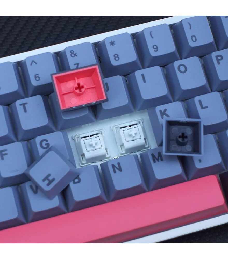 Keycap 174 keys two-color injection molding original highly minimalist PBT material full box mechanical keyboard keycap