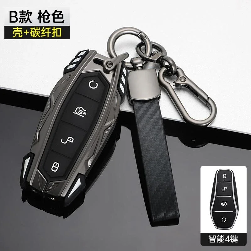 

Car Key Case Cover Shell for BYD Song Qin Han EV Tang DM 2018-2022 Key Protector Fob Auto Interior Accessories