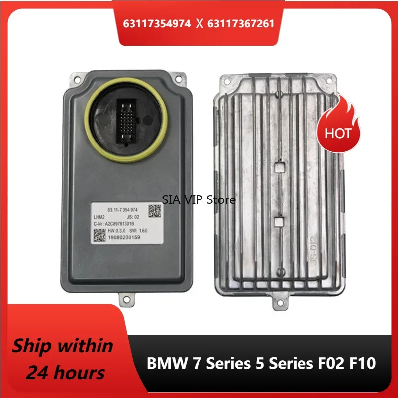 

For 2014-2017 BMW 7 Series 5 Series F02 F10 OE 6311 7354 974 63117367261 With AHL LED Headlight Ballast Angel Eyes Auto parts