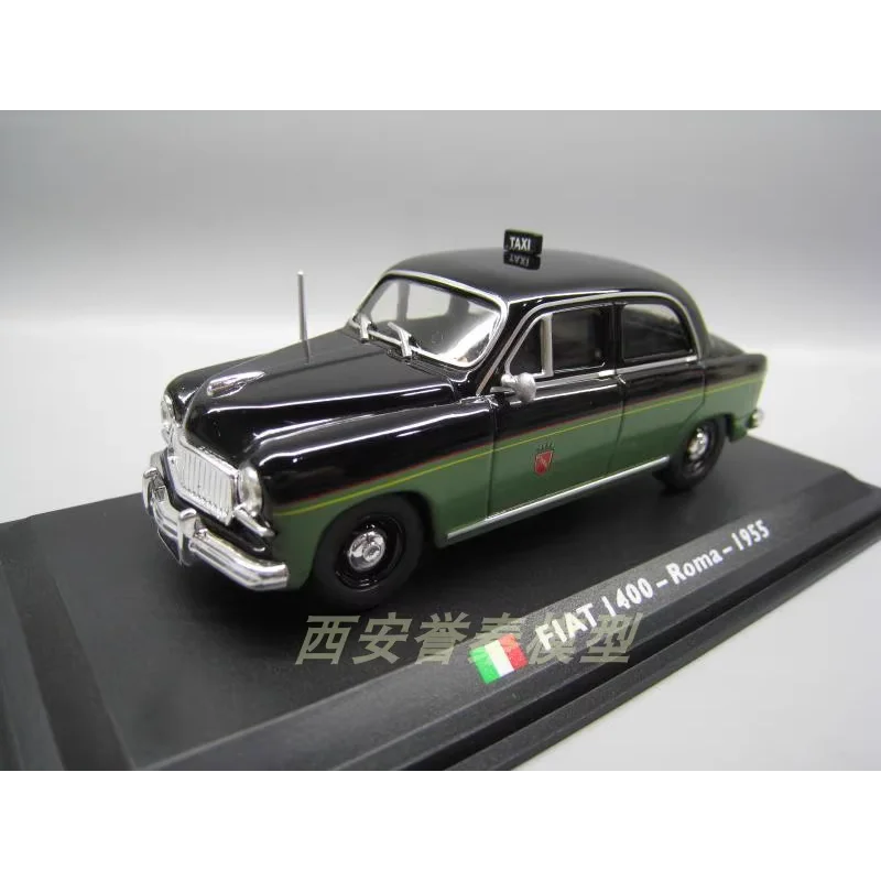 

Литой под давлением LEO, масштаб 1/43, итальянский FIAT 1400, римский такси, модель автомобиля из сплава, Коллекционная игрушка, подарок, сувенир, украшение для дисплея