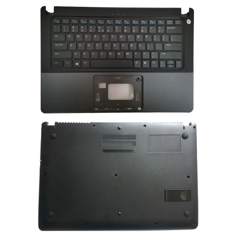 

New US Keyboard For DELL Vostro V5460 5460 5470 V5480 With Palmrest Upper Cover/Bottom Base Case