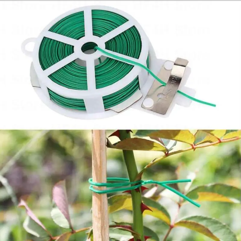 plant tree Garden tie Cable plastic wire binding line Climbing Plants Flower gardening Cucumber Grape Rattan Holder B4