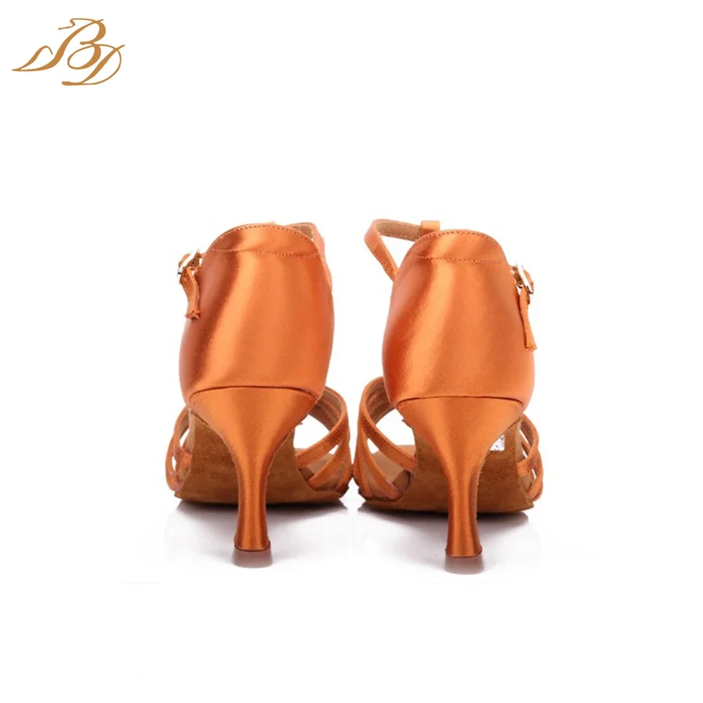 Profesjonalne buty do tańca salsa, tango, latynoamerykańskie dla kobiet, buty do samby, damskie buty do aerobiku, sandały dla dziewcząt, buty do flamenco BD217