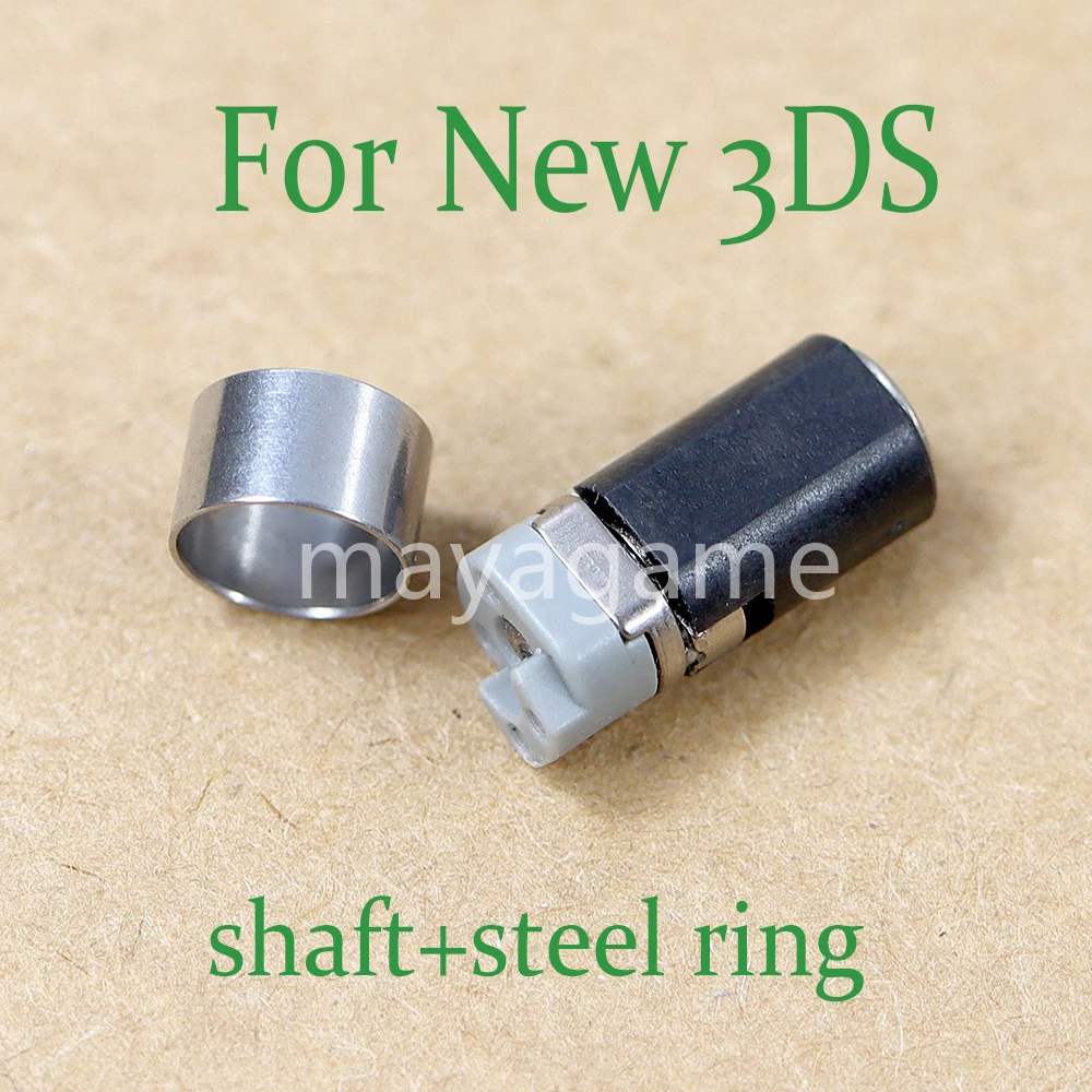 20 conjuntos de peças de eixo de substituição para novo eixo 3ds dobradiça eixo anel de aço reparo de console de jogos