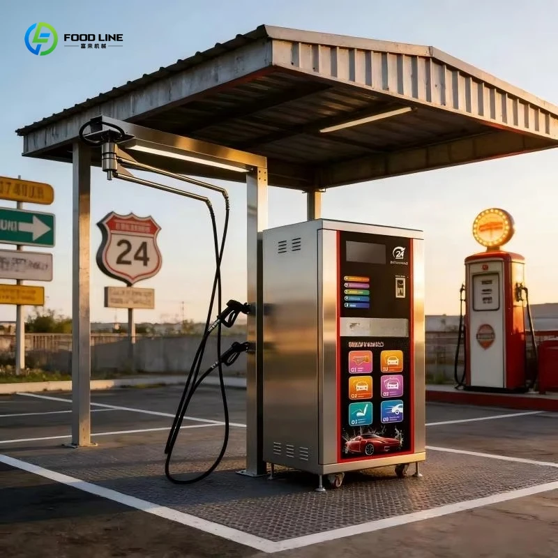 Customized Automatic Self Service Car Washing Machine Coin Card Operated High Pressure Cleaning Equipment