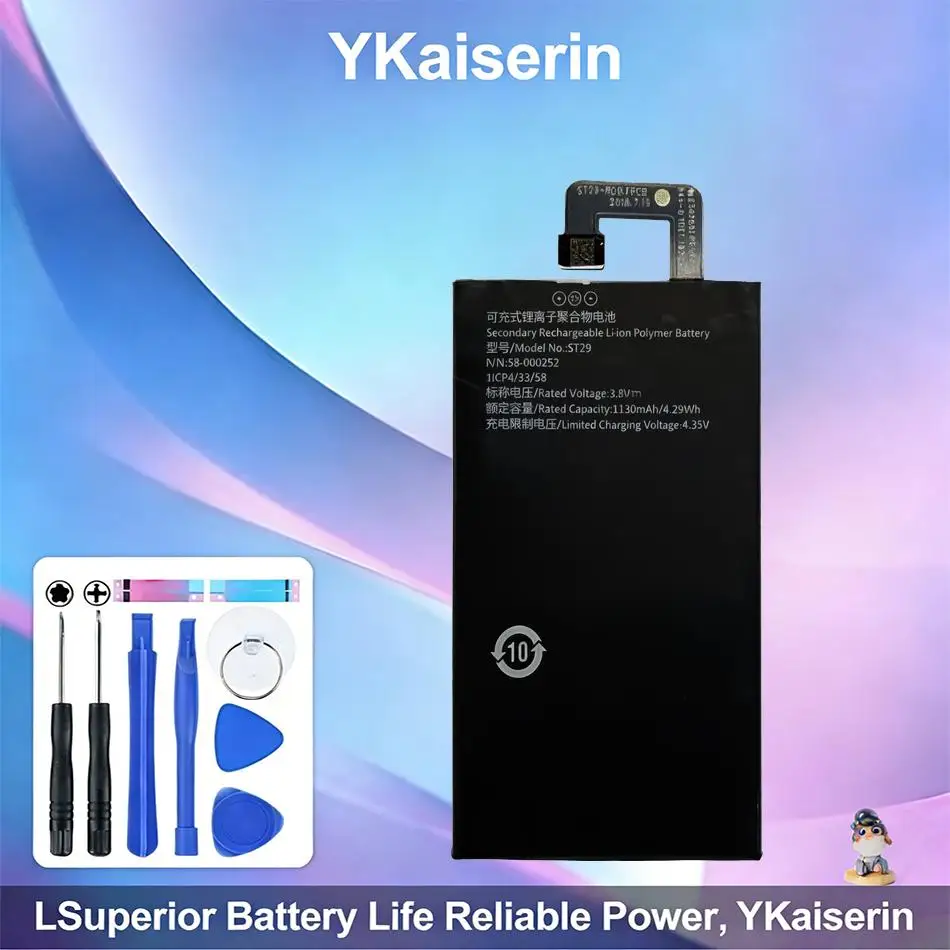 

For Amazon Kindle Oasis 3 Oasis3 ST29 58-000252 Reliable Replacement Tablet Battery 1130mAh