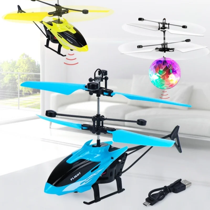 Novità Advanced Rc Helicopter Drop Resistant Induction Advanced Aircraft Seven Colored Light Toy giocattolo per bambini regalo per bambini